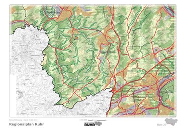 Karte Regionalplan RVR Blatt 12_RVR-Planung